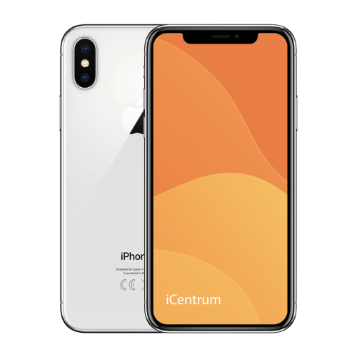 Apple iPhone X srebrny