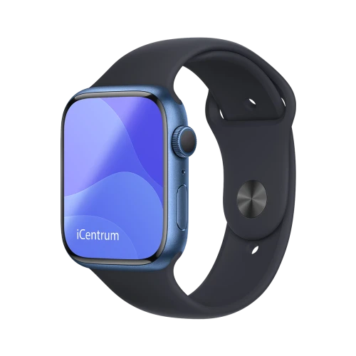 Apple Watch Series 7 niebieski (aluminium)