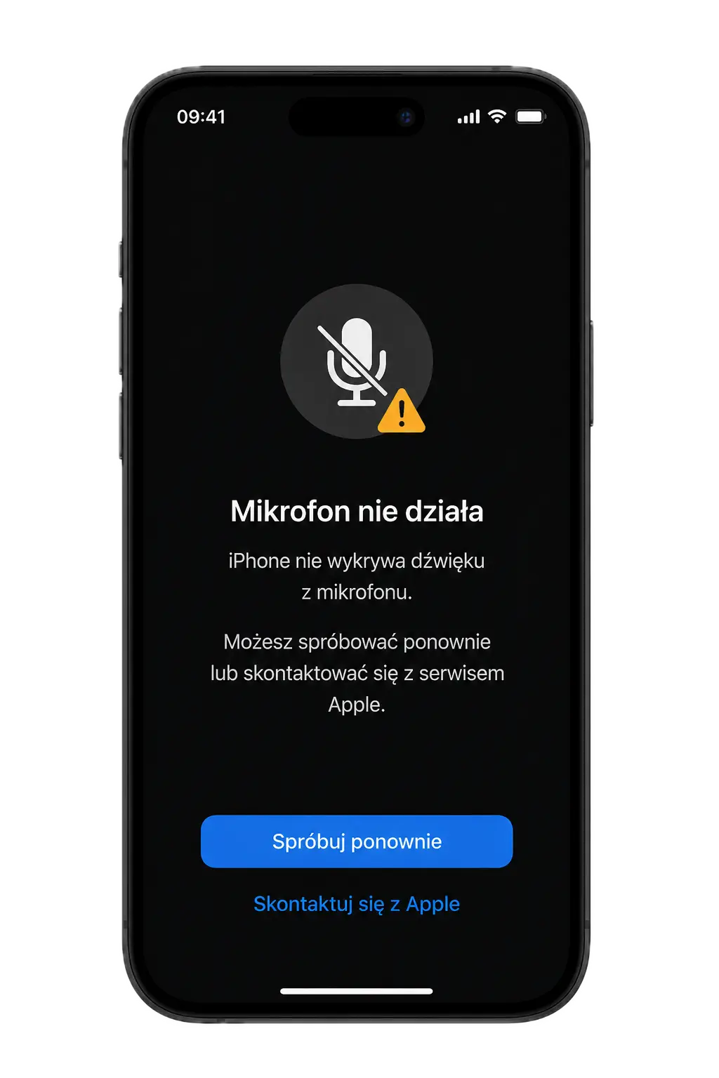 Wymiana mikrofonu iPhone