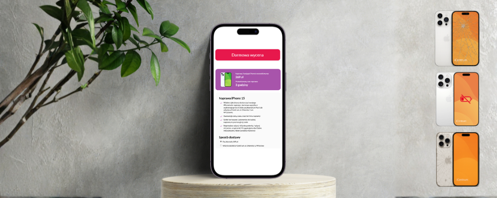 Serwis iPhone - darmowa wycena online