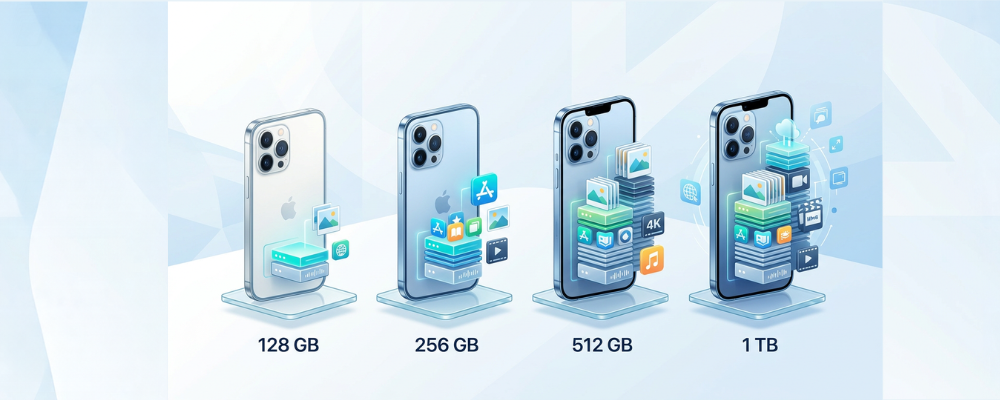 Pamięć w iPhonie: 128, 256, 512 GB czy 1 TB?