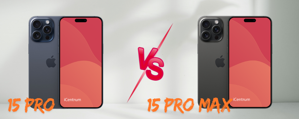 Używany iPhone 15 - różnice między wersją Pro i Pro Max?